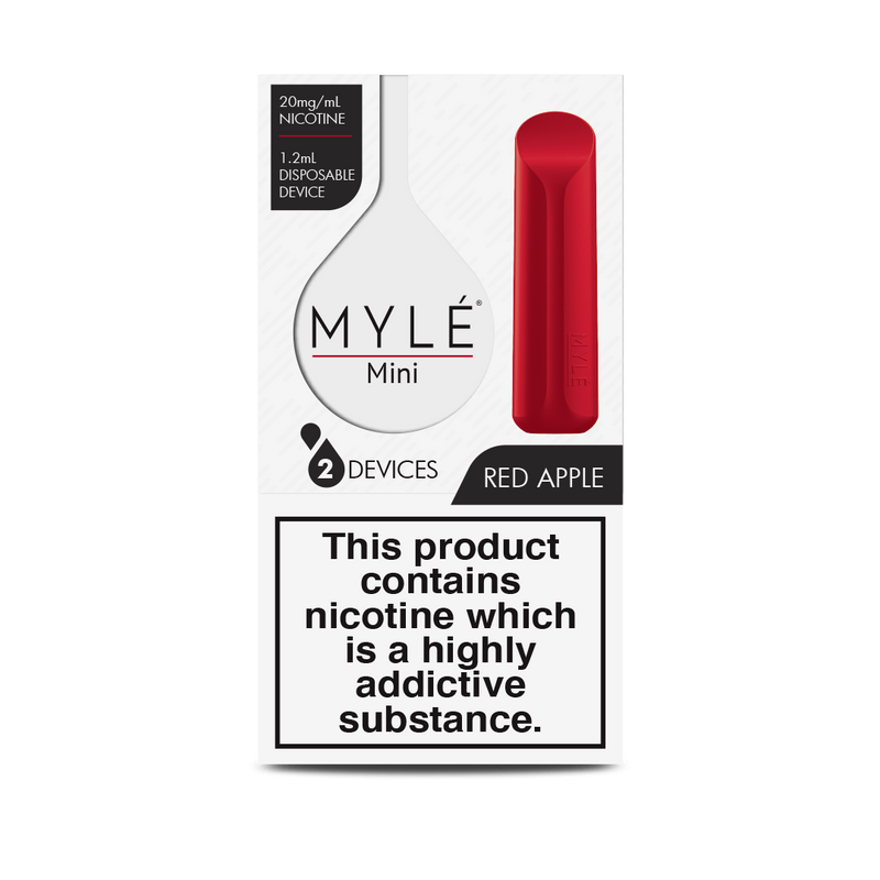 Red Apple - Mini Myle - Pack of 2 Devices